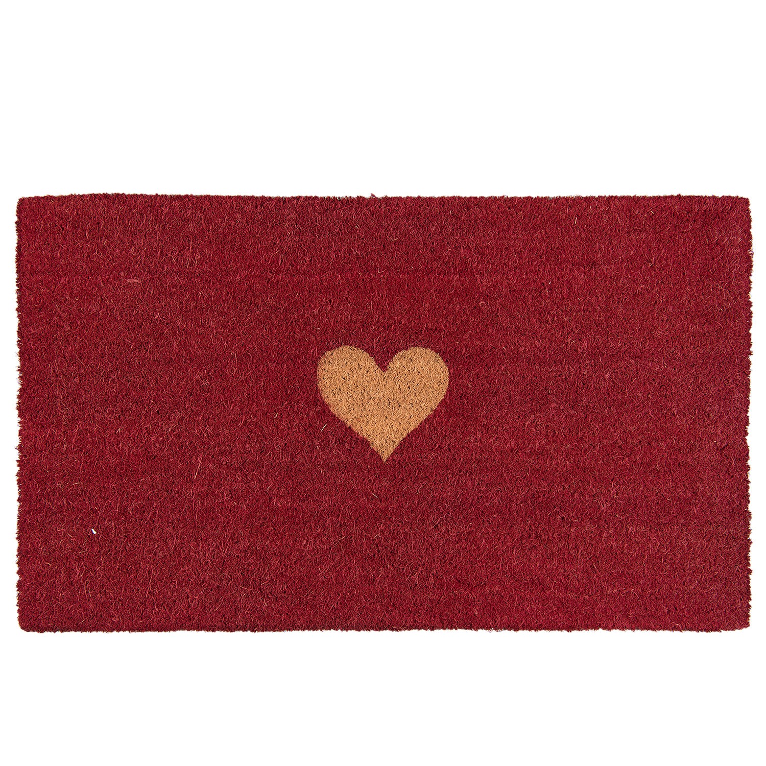 Kokosová rohožka Heart - 75*45*2 cm