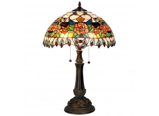 Stolní lampa Tiffany Grapevine - Ø 41*67 cm