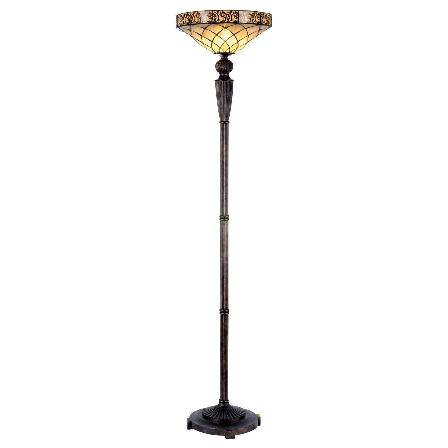 Stojací lampa Tiffany- Ø 41*179 cm 1x E27 / max 