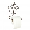 Držák toaletního papíru 17*7*22 cm Materiál : kovBarva : hnědá Pěkný jednoduchý držák na toaletní papír bude skvělým doplňkem na vaší toaletě.