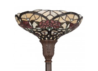Stojací lampa Tiffany - Ø 35*180 cm / E27 / Max. 1x 60 Watt