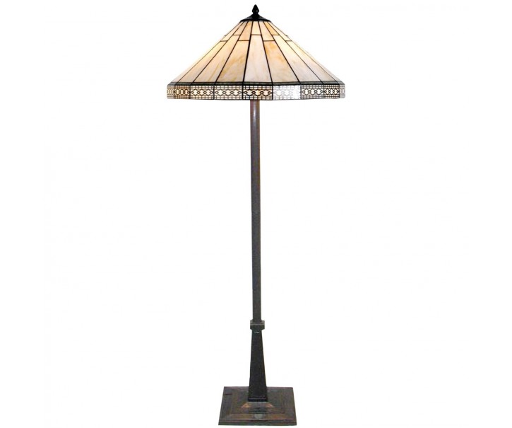 Stojací lampa Tiffany - Ø 50*164 cm 2x E27 / Max 60W