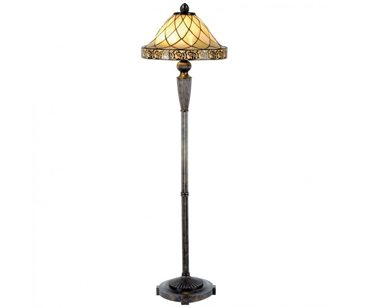 Stojací lampa Tiffany Filigree - Ø 46*168 cm