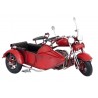 Kovový model motocyklu se sajtnou - 18*14*11 cm
Materiál: kovBarva červená
Hmotnost: 0,334 kg
Krásná retro motorka se sajtnou jako kovový model, který bude ozdobou každé poličky nebo komody.