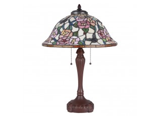 Stolní lampa Tiffany Motýl - 46*65 cm 3x E27/60W