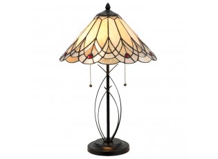 Stolní lampa Tiffany Peaceful - 40*60 cm 2x E27/60W