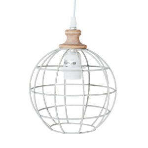 Stropní svítidlo koule s patinou - Ø 18*22 cm E27/60W