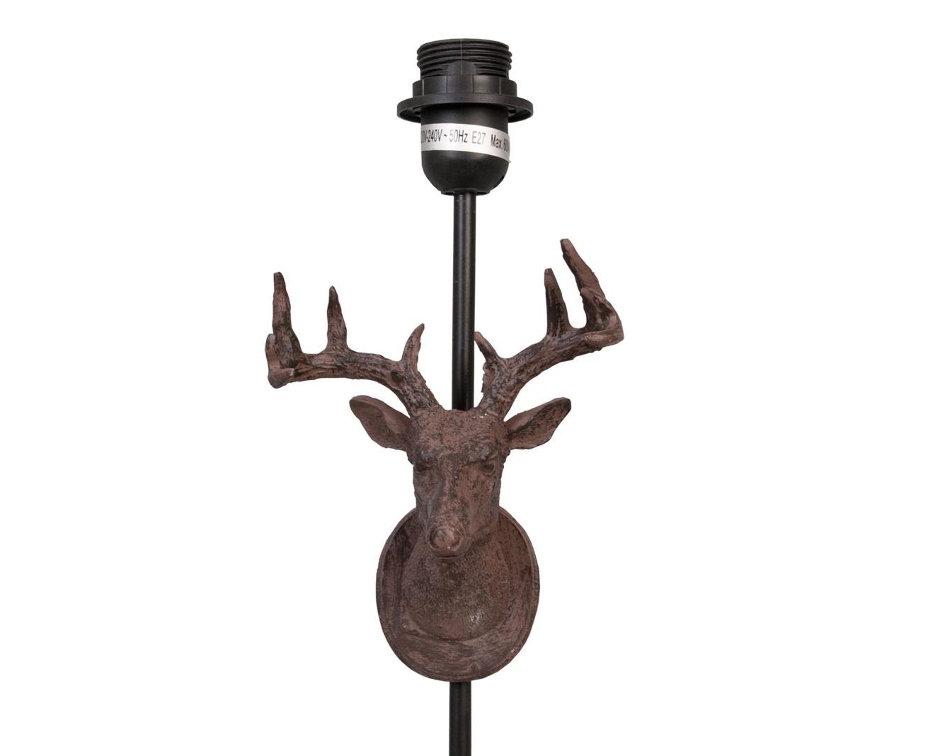 Základna k lampě Jelen hnědý - Ø 20*46 cm E27 / Max 60w