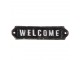 Kovová cedulka Welcome - 15*1*3 cm Clayre & Eef