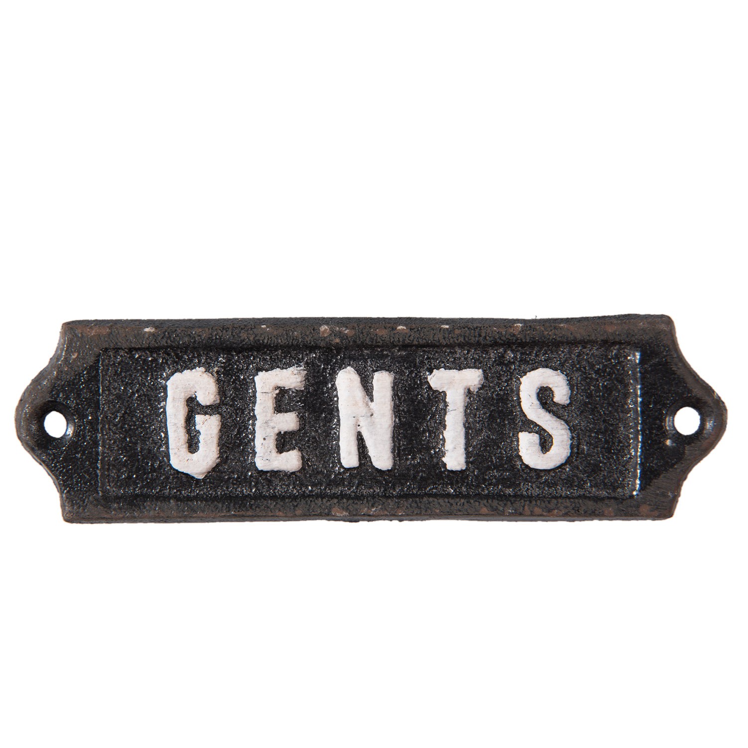 Kovová cedulka Gents - 12*1*3 cm