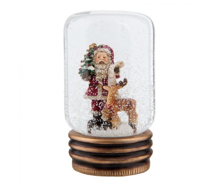 Sněžítko Santa - Ø 9*14 cm Clayre & Eef