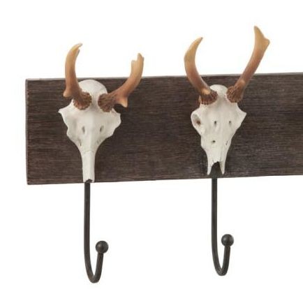 Nástěnný věšák SKULL - 35*10*24 cm