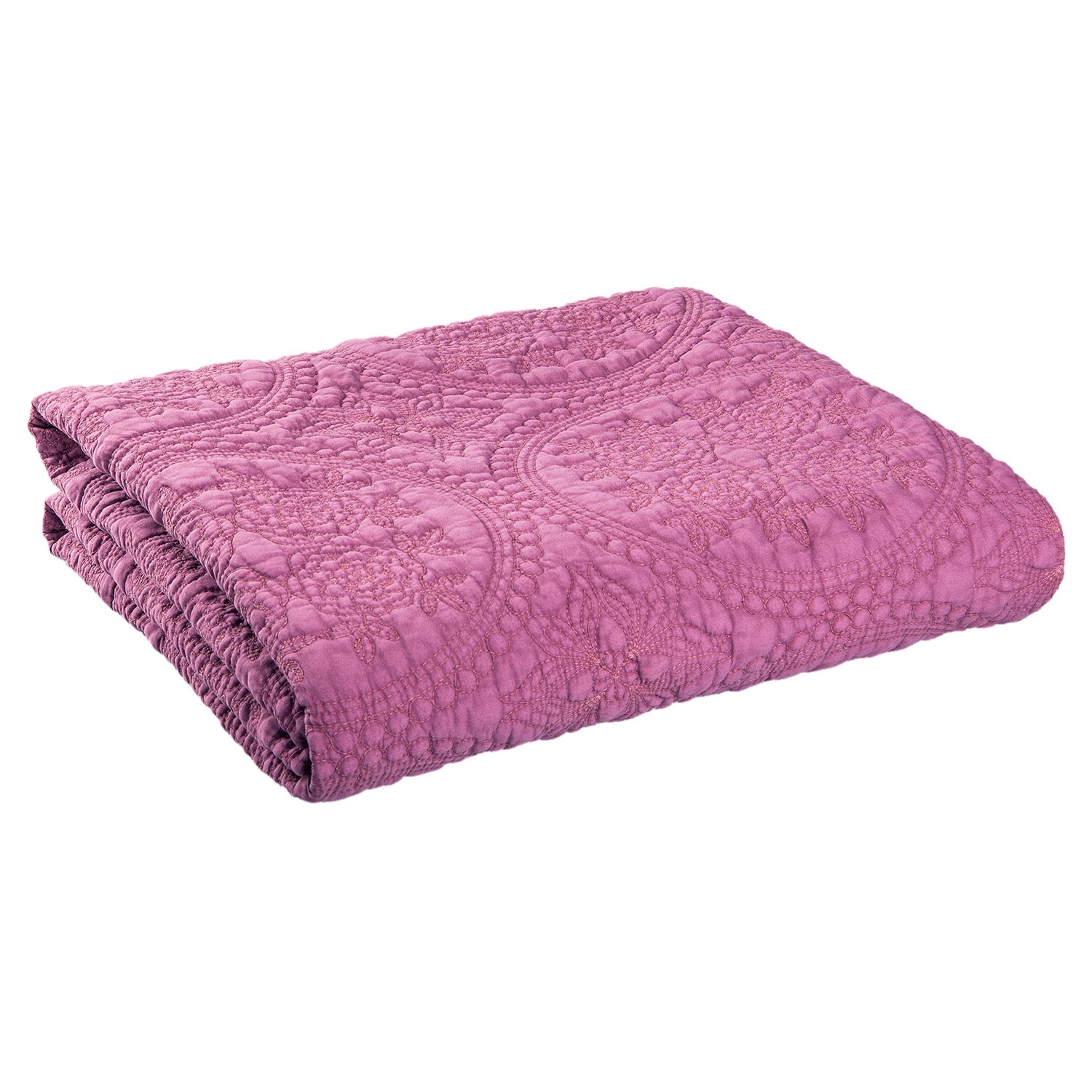 Růžový vintage přehoz na dvoulůžkové postele Quilt 181 - 230*260 cm