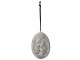 Dekorace vejce s motivem - 6*5*9 cm Clayre & Eef