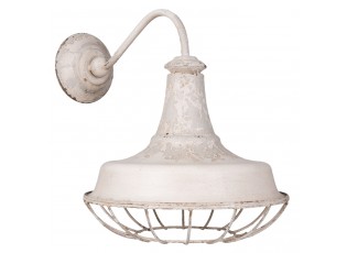 Nástěnná bílá vintage lampa - 35*46*39 cm