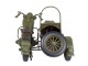 Retro model motocyklu se sajtnou - 31*19*17 cm Clayre & Eef