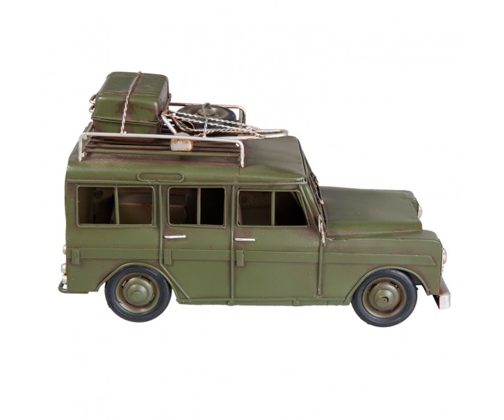 Retro model auta na safari - 25*12*14 cm Clayre & Eef