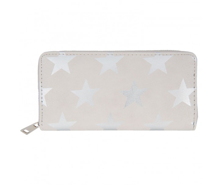 Střbrná peněženka All stars - 19*9 cm Juleeze