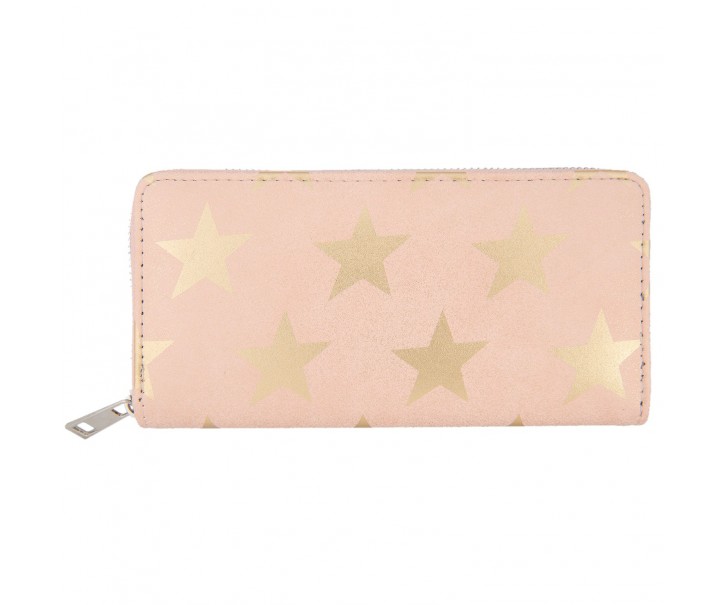 Růžová peněženka All stars - 19*9 cm