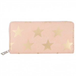 Růžová peněženka All stars - 19*9 cm