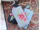 Černá peněženka Rose embroidery - 19*9 cm Juleeze
