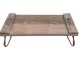 Dřevěný servírovací podnos - 56*38*16 cm