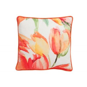 Povlak na polštář s tulipány - 45*45cm
