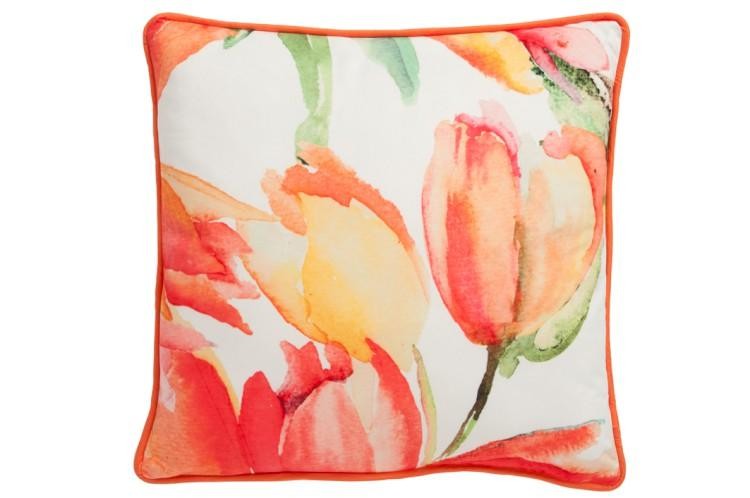Povlak na polštář s tulipány - 45*45cm
