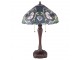 Stolní Tiffany lampa Blue garden - Ø 40*62 cm Clayre & Eef