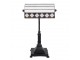 Stolní Tiffany lampa Black & White - 26*20*43 cm Clayre & Eef