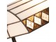 Stolní Tiffany lampa Black & White - 26*20*43 cm Clayre & Eef