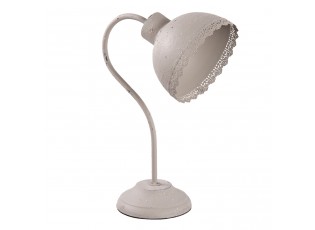 Šedá stolní lampa Ancient - 15*25*35 cm