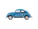 Modrý kovový model auta Brouk Julezee - 20*9*9 cm