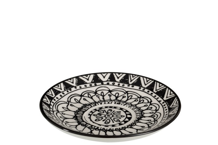 Šálek s podšálkem Mono Boho - 14*11*7cm