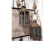 Kovová lucerna - 26*26*59 cm Clayre & Eef