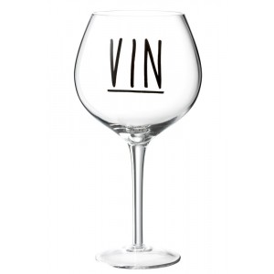 Sklenička na víno VIN - Ø 10*21 cm