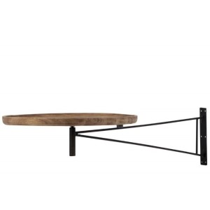 Nástěnný otáčecí bistro stolek BAR - Ø 55*80cm
