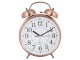 Budík retro Copper měď - 23*8*30 cm / 2xAA