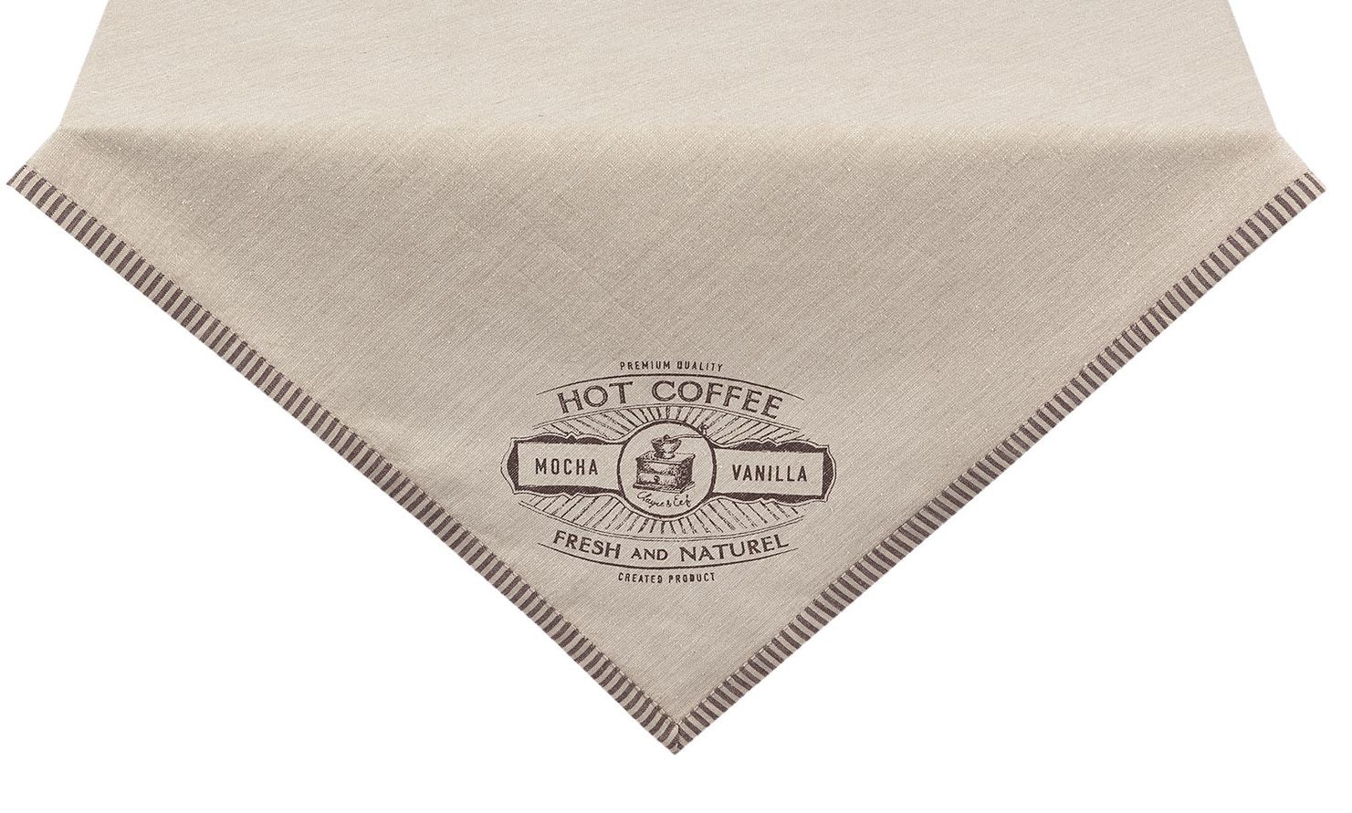 Ubrus na stůl But First Coffee - 150*250 cm