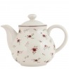 Konvice na čaj La Petite Rose - 1,2 l
Materiál : keramika
Krásná čajová konvička s motivem růžiček bude krásným doplňkem na vašem stole.