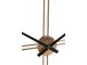 Kovové nástěnné hodiny Metgo- Ø 128*10 cm