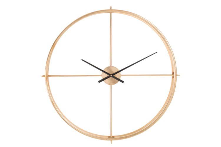 Kovové nástěnné hodiny Metgo- Ø 80*9 cm