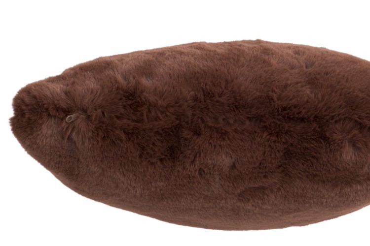 Hnědý polštář Cutie - 45*45 cm