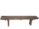 Dřevěná lavice Rough - 180*35*45 cm