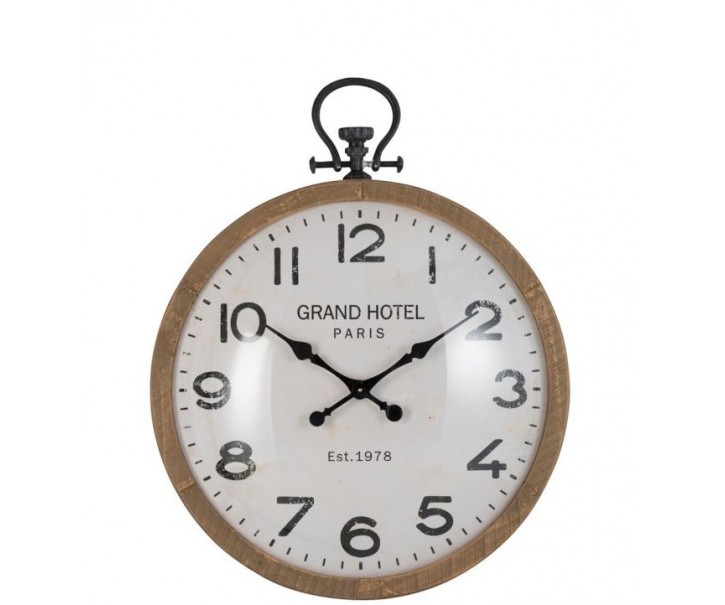 Nástěnné hodiny Grand Hotel - Ø 73*92cm
