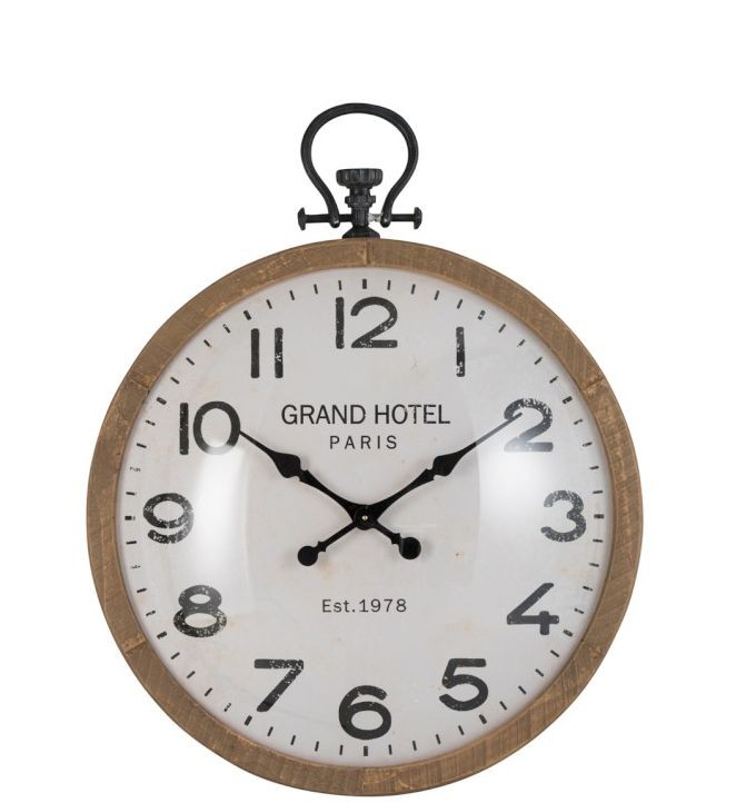 Nástěnné hodiny Grand Hotel - Ø 73*92cm