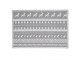 Prostírání Nordic Grey - 48*33 cm - sada 6ks Clayre & Eef