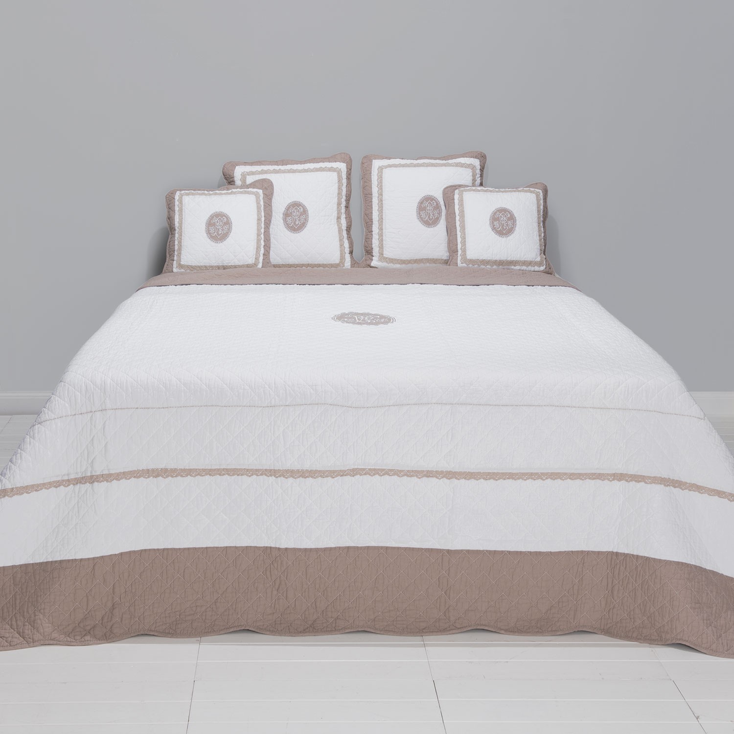 Přehoz na jednolůžkové postele Quilt 174 - 140*220cm Clayre & Eef