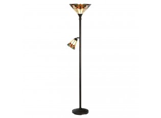 Stojací lampa Tiffany  Montaq -  Ø 30*178 cm