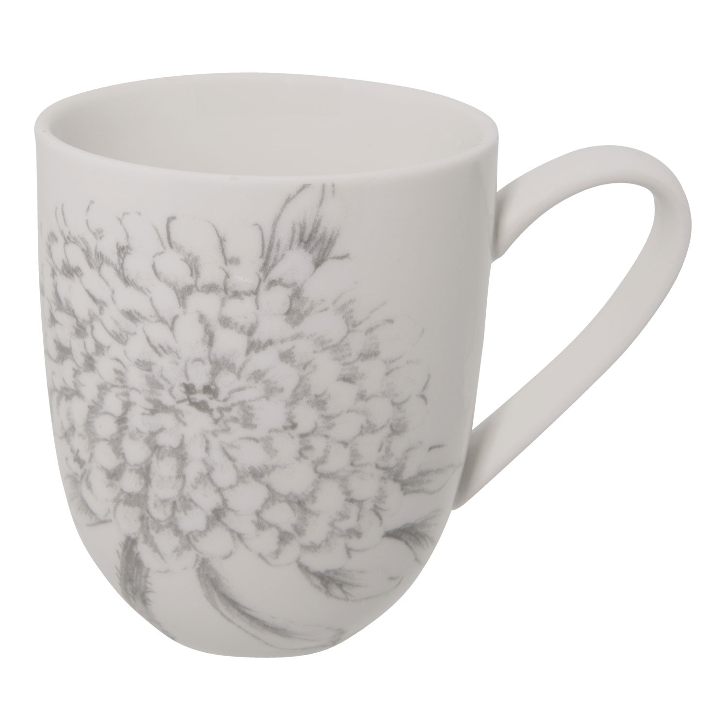 Hrnek Chrome flowers - 9*11 cm